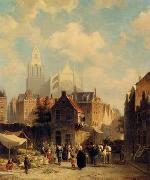 unknow artist European city landscape, street landsacpe, construction, frontstore, building and architecture. 311 France oil painting reproduction
